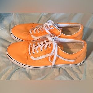 Vans Old Skool Skate Shoe - Orange Tiger Men’s Size 12